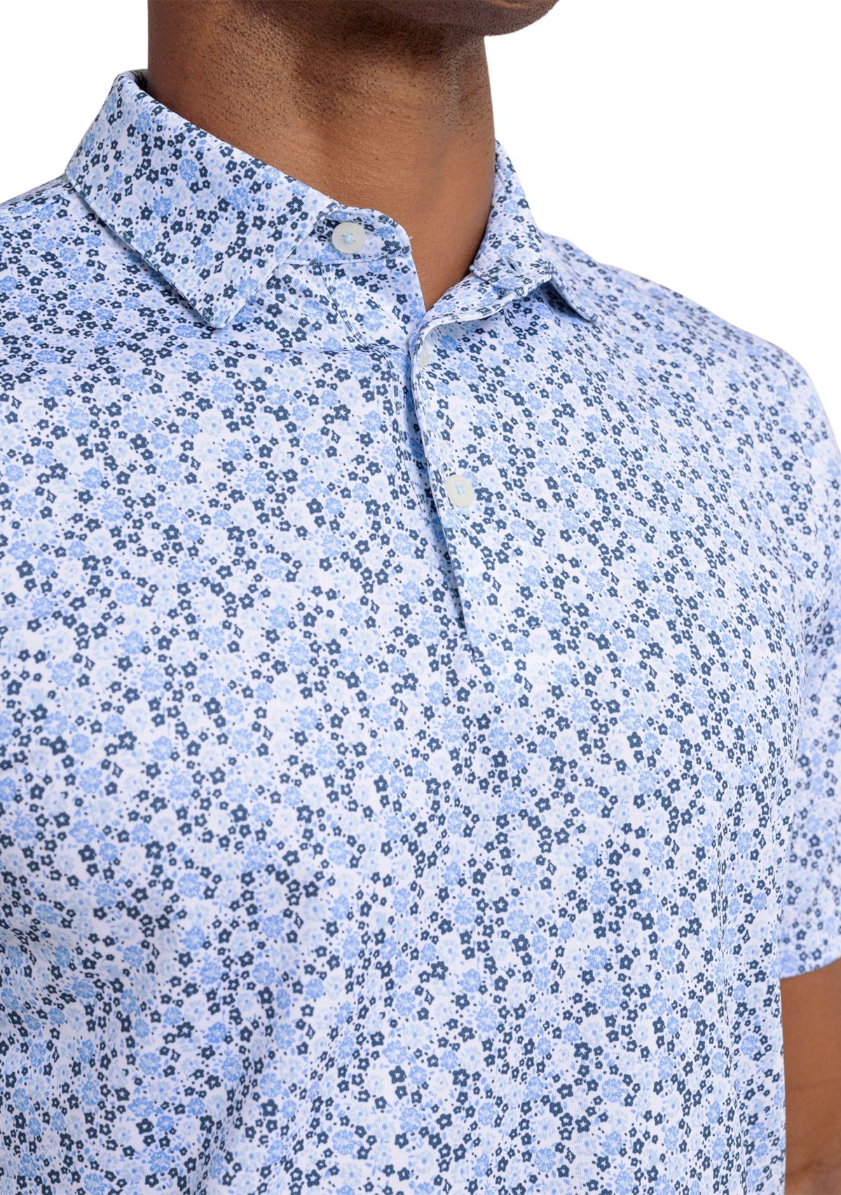 Driver Petal Party Printed Polo Shirt