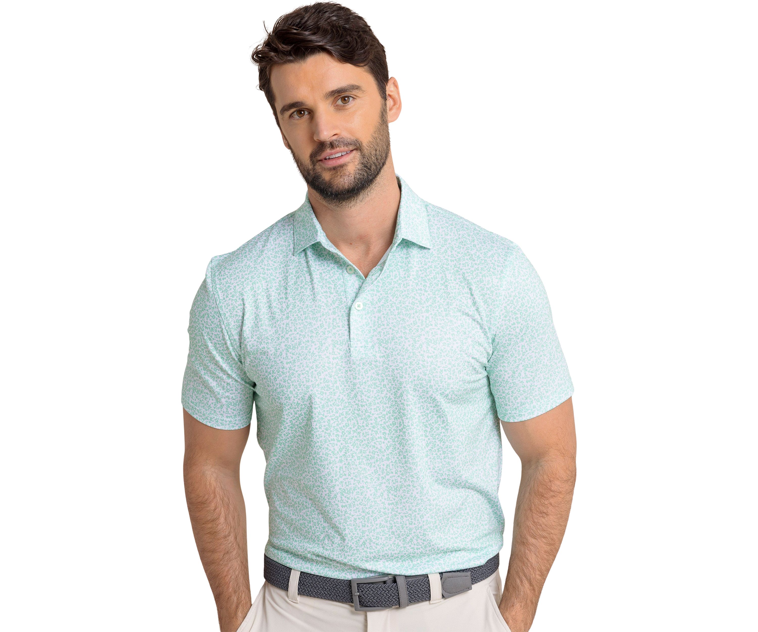 Driver Flower Frenzy Printed Polo Shirt