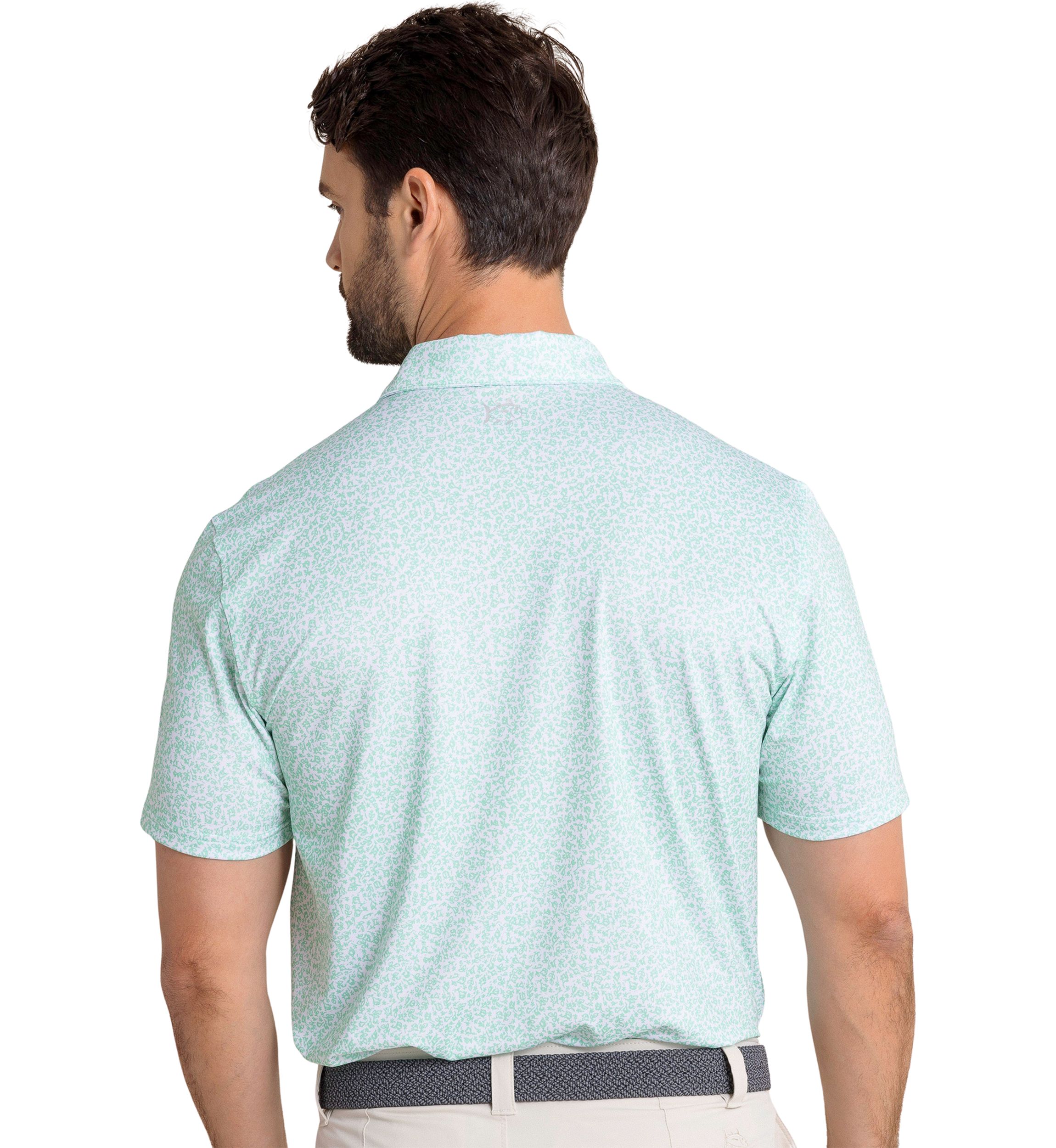 Driver Flower Frenzy Printed Polo Shirt