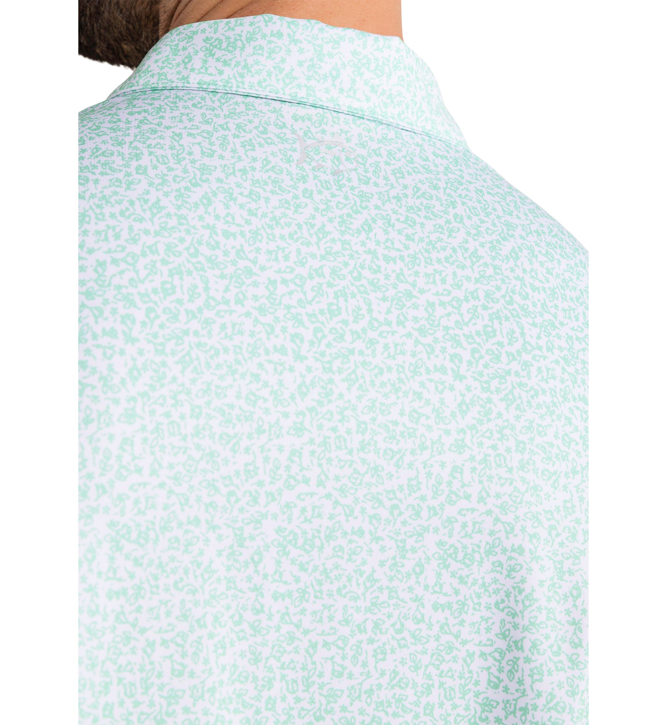 Driver Flower Frenzy Printed Polo Shirt