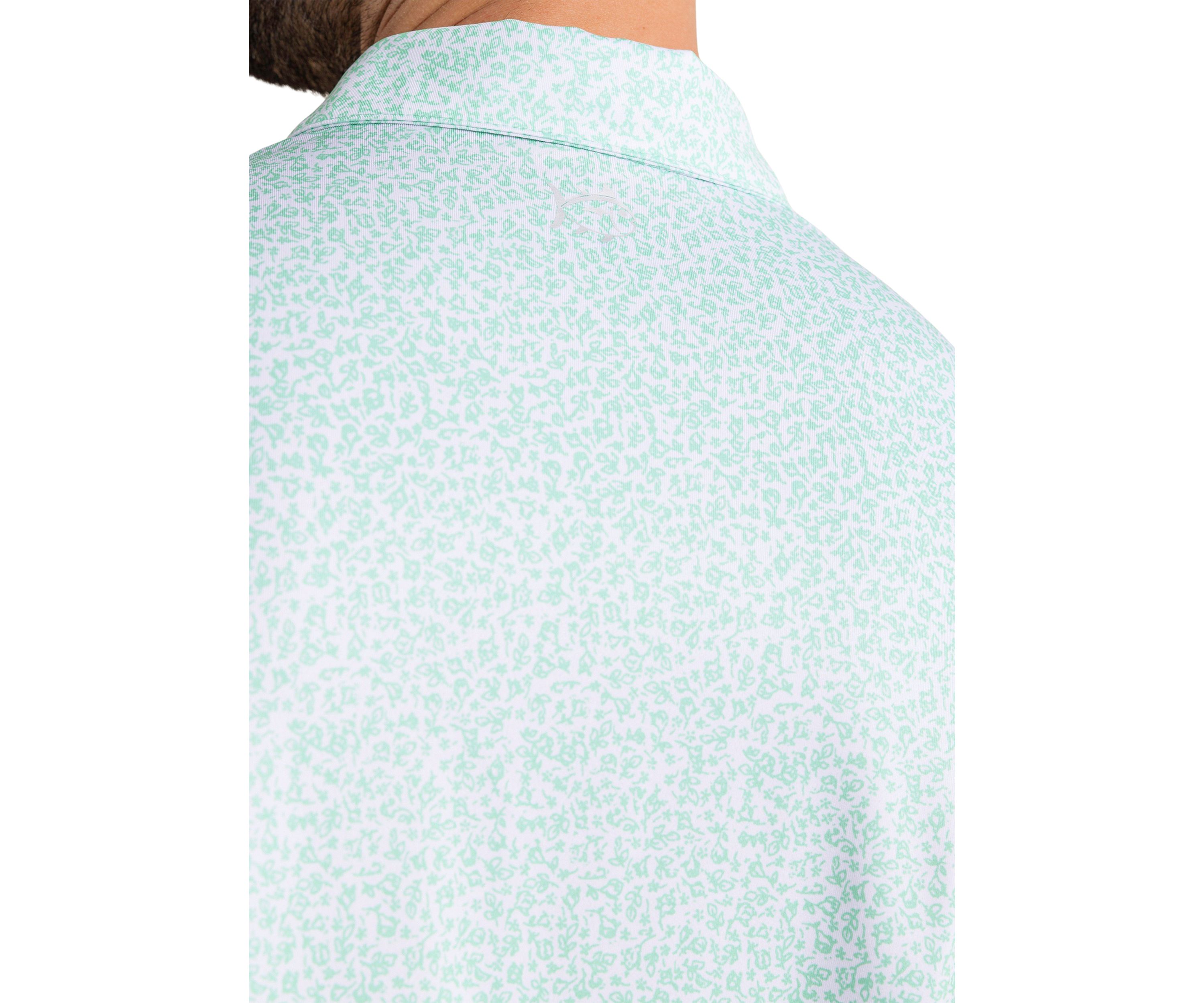 Driver Flower Frenzy Printed Polo Shirt