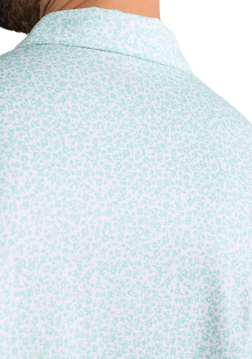 Driver Flower Frenzy Printed Polo Shirt