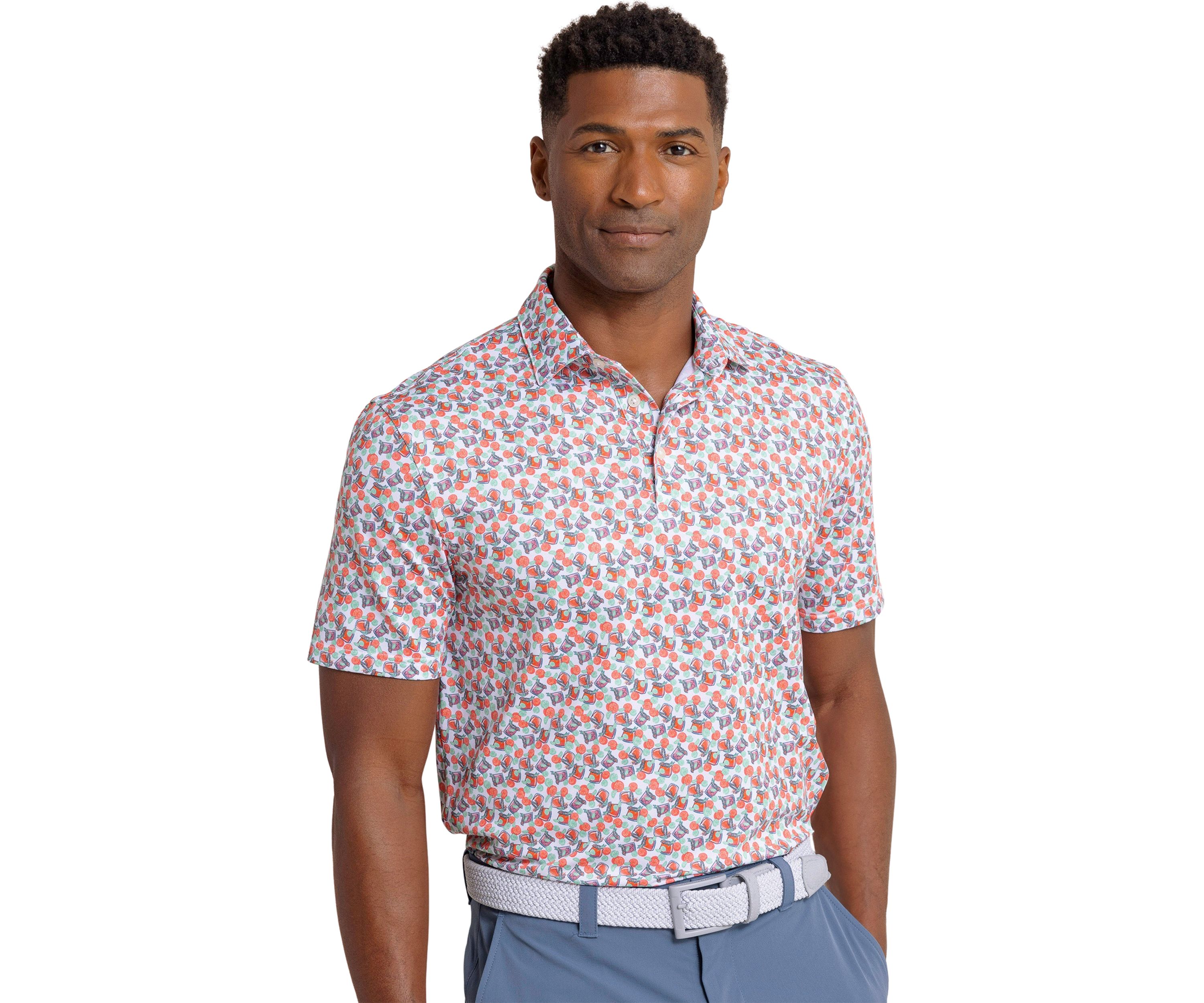 Driver Paloma Paradise Printed Polo Shirt 
