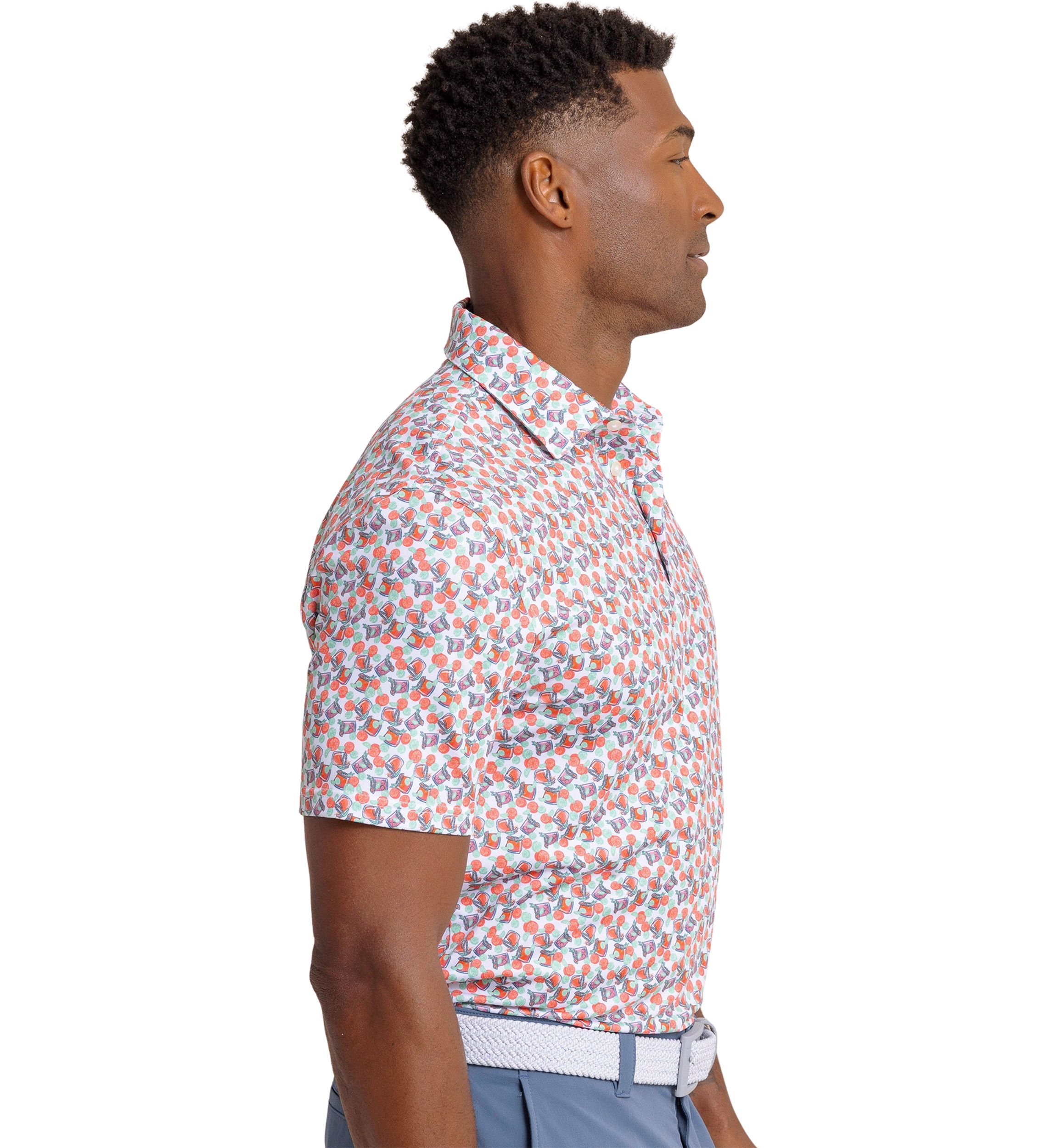 Driver Paloma Paradise Printed Polo Shirt 