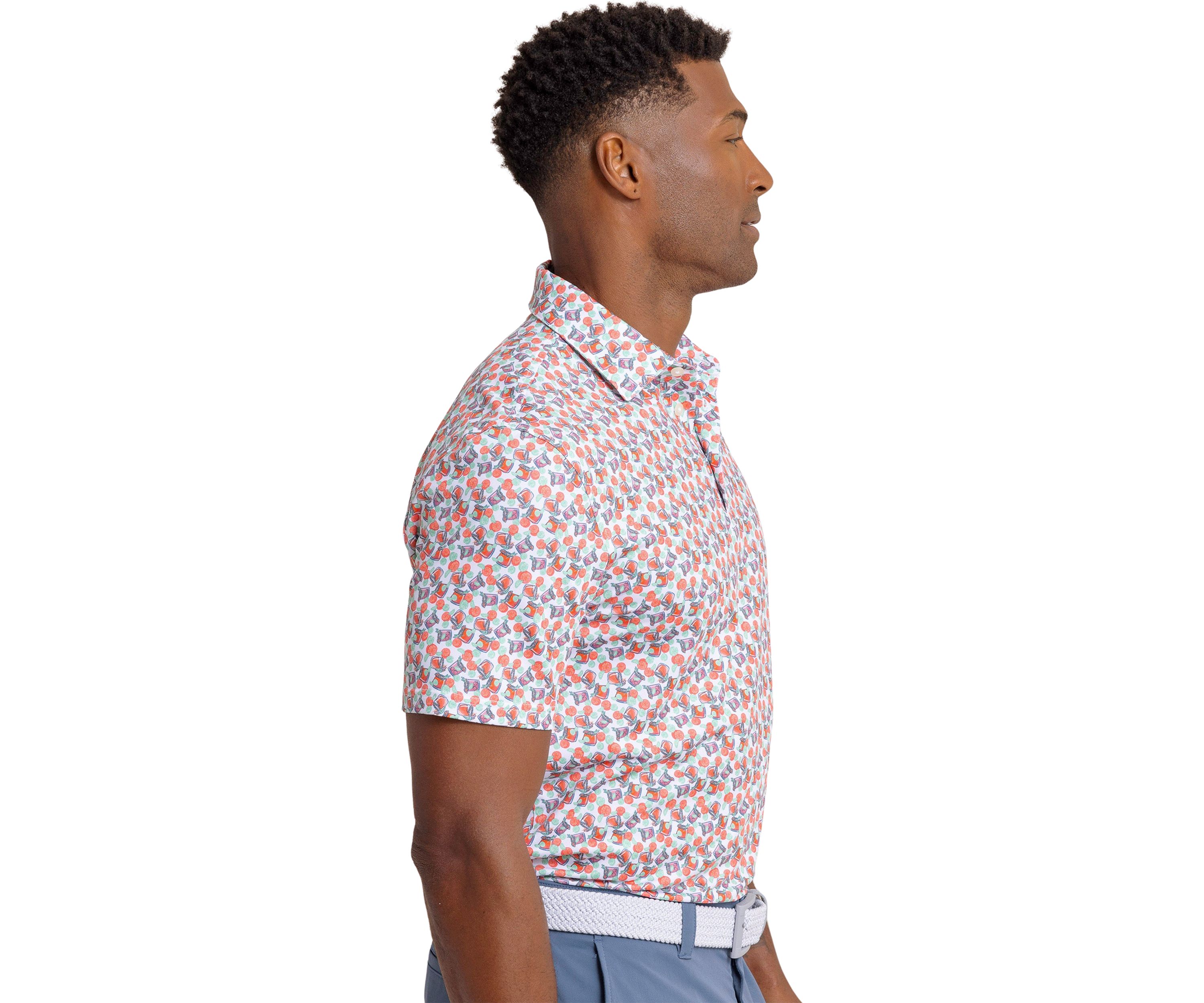 Driver Paloma Paradise Printed Polo Shirt 