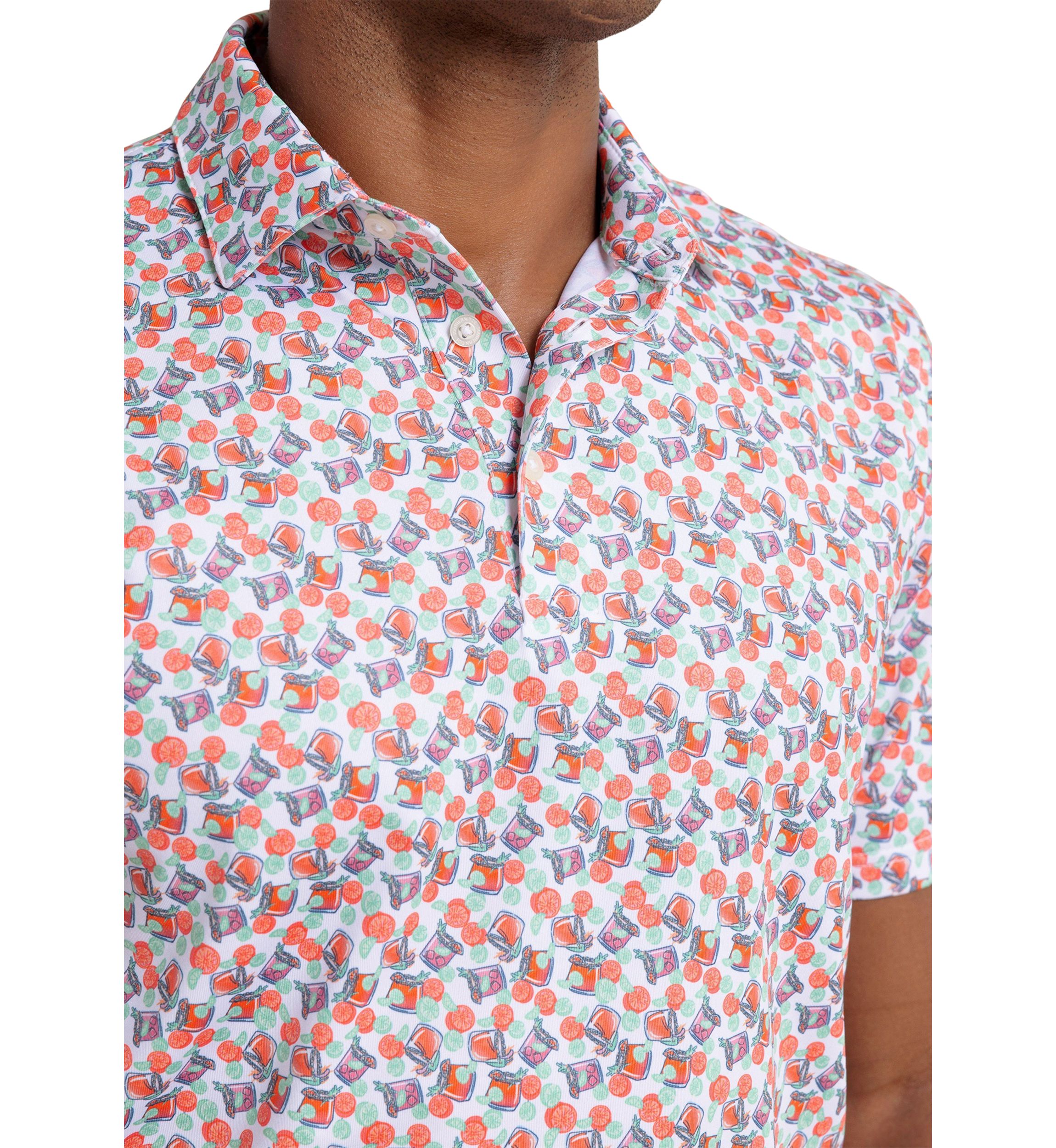 Driver Paloma Paradise Printed Polo Shirt 