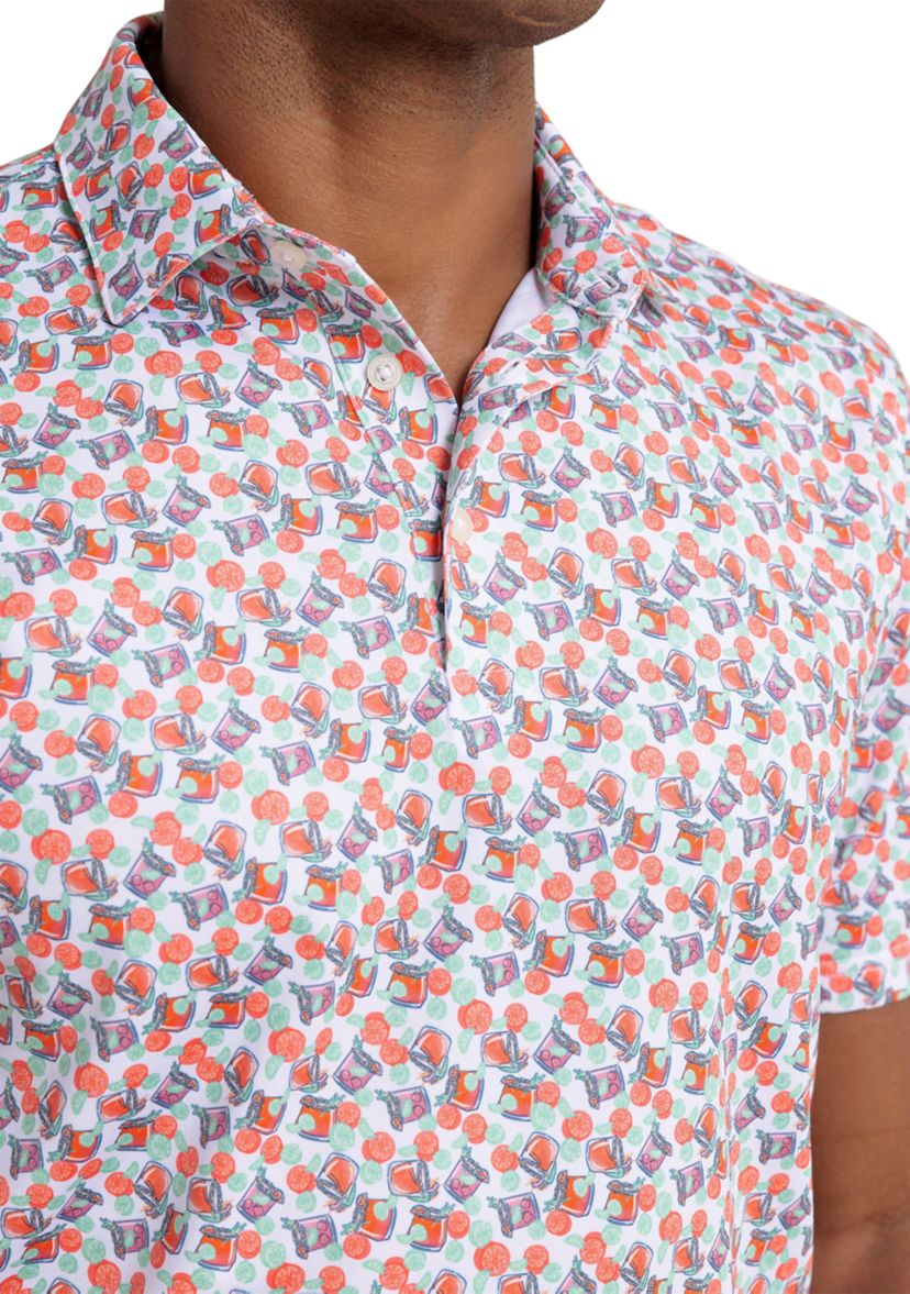 Driver Paloma Paradise Printed Polo Shirt 