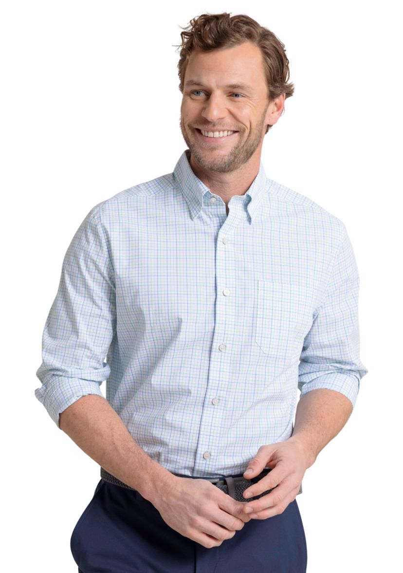 Mens Broughton Plaid Charlestone Sportshirt
