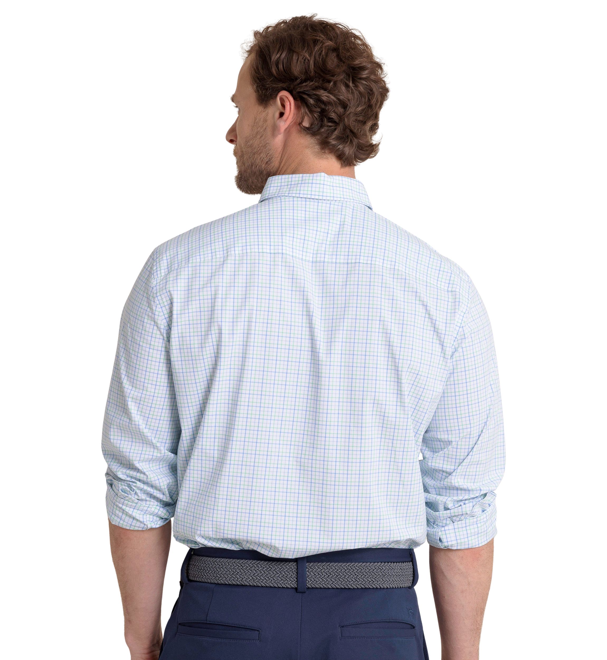 Mens Broughton Plaid Charlestone Sportshirt