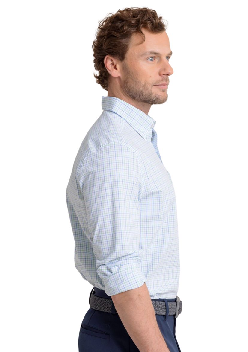 Mens Broughton Plaid Charlestone Sportshirt