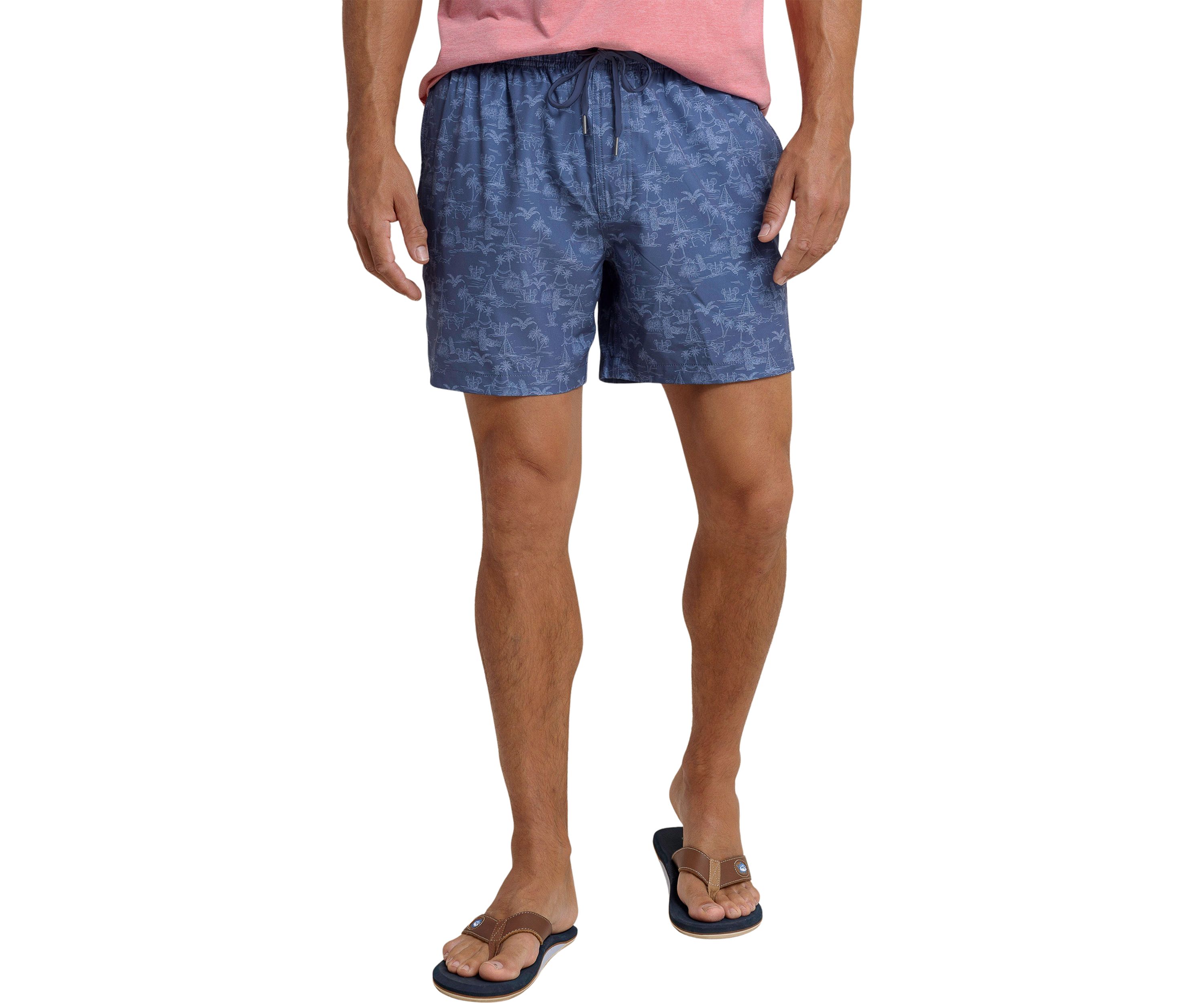 Tide to the Shore Swim Trunks 