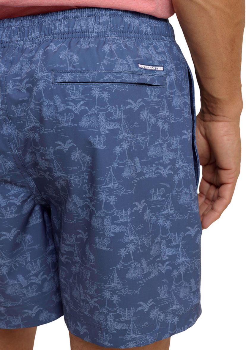 Tide to the Shore Swim Trunks 