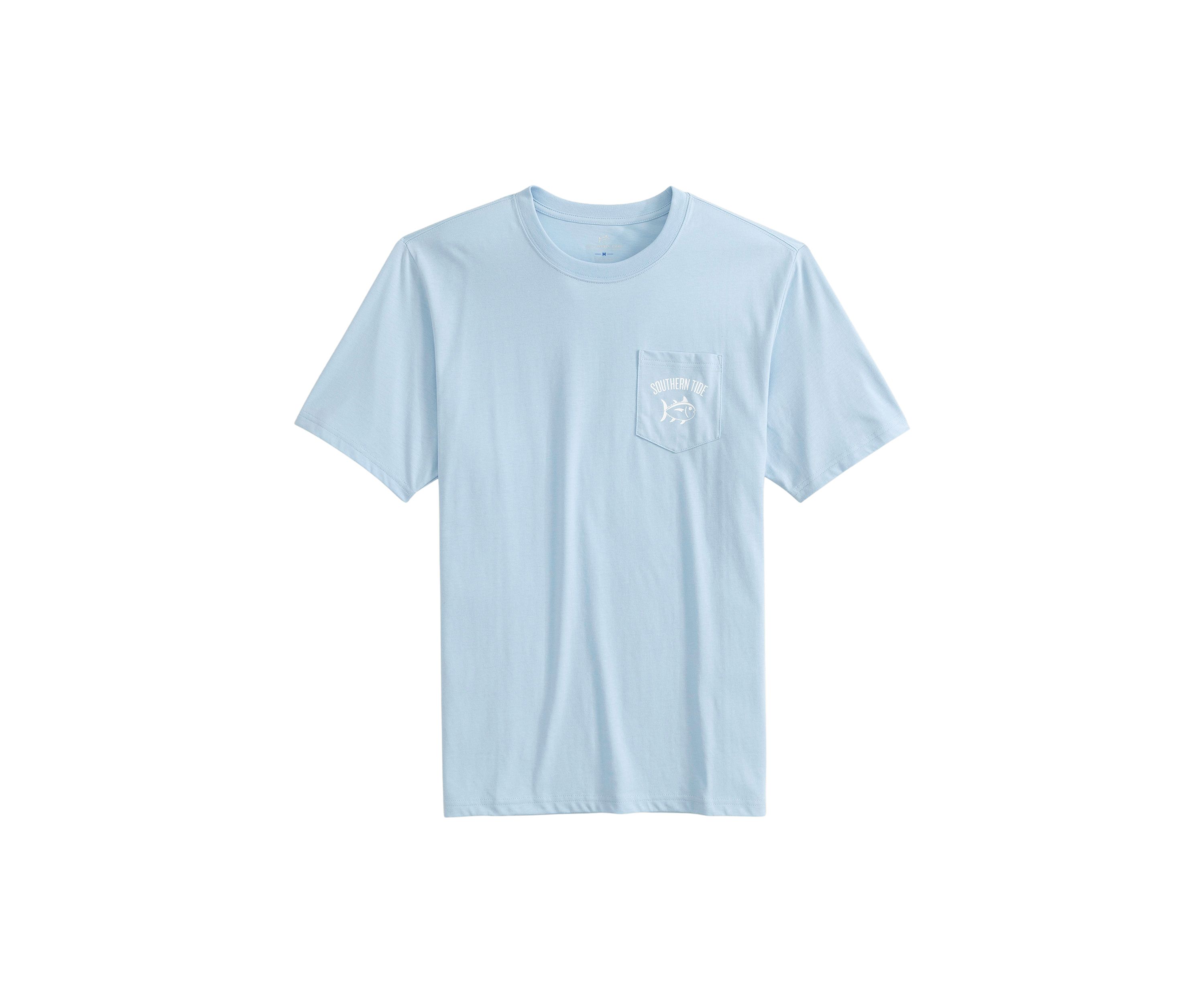Mens Ships and Seagulls Graphic T-Shirt
