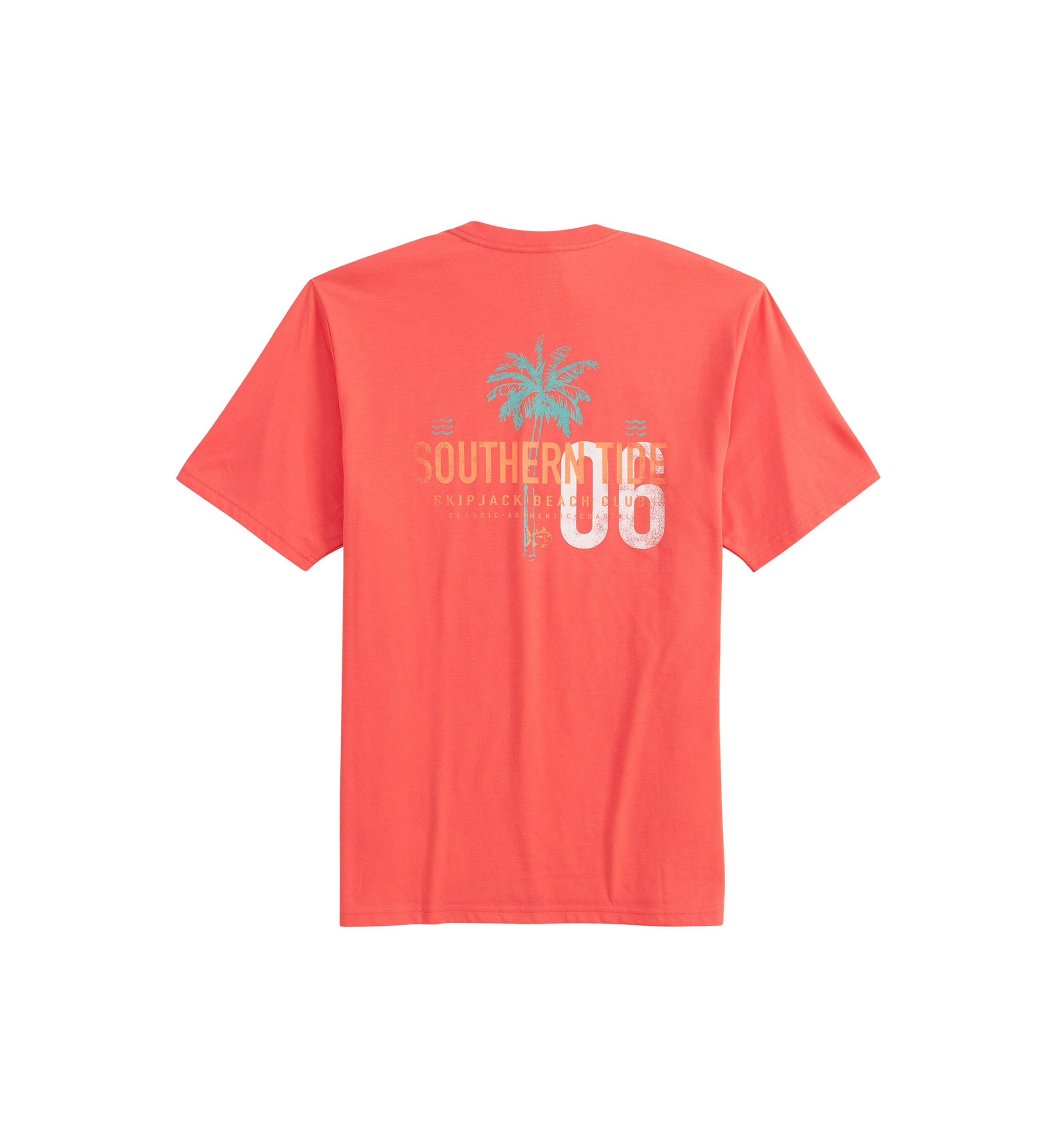 Short Sleeve Palm Beach Club Graphic T-Shirt 