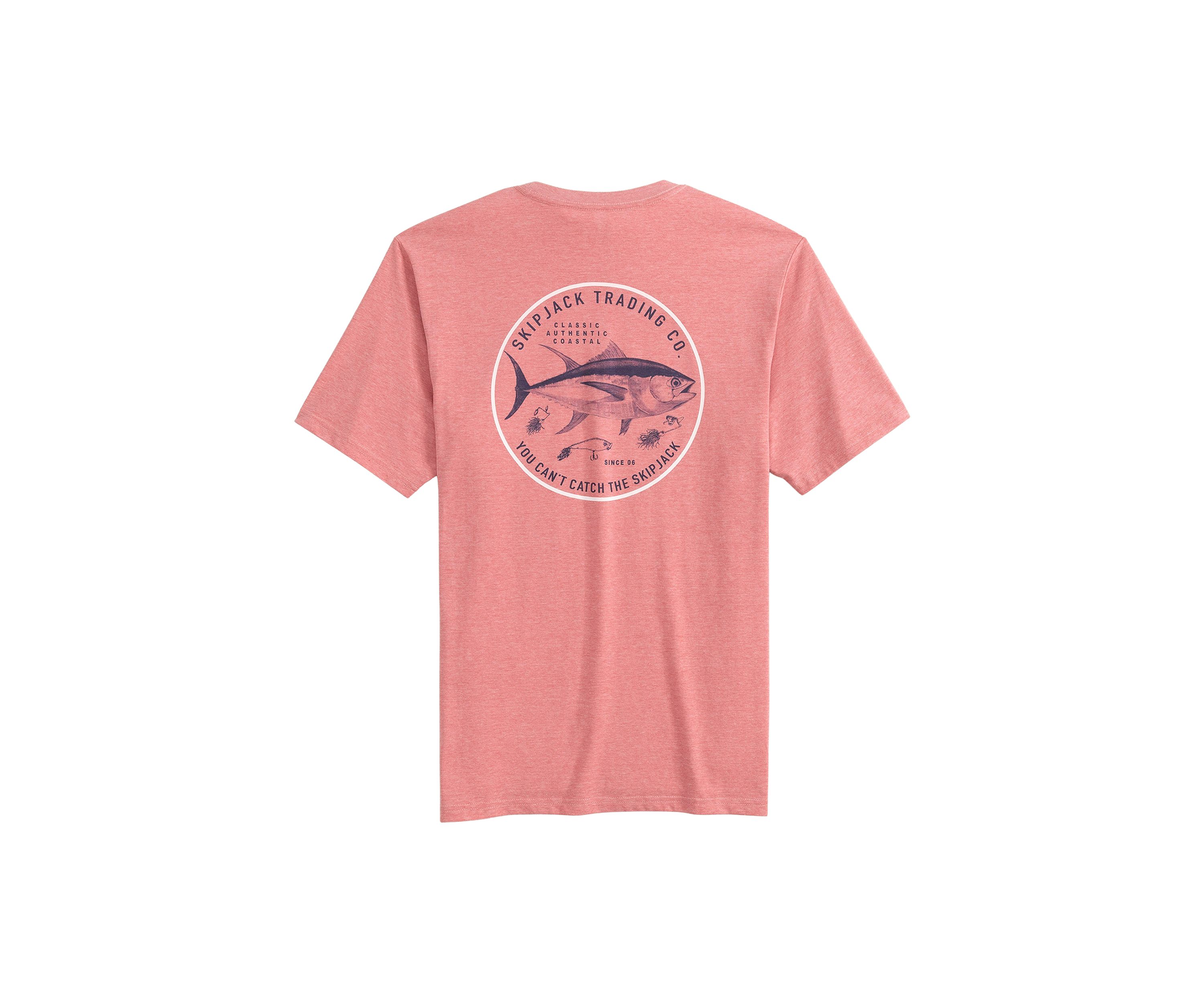 	  Short Sleeve You Cant Catch the Skipjack Graphic T-Shirt 