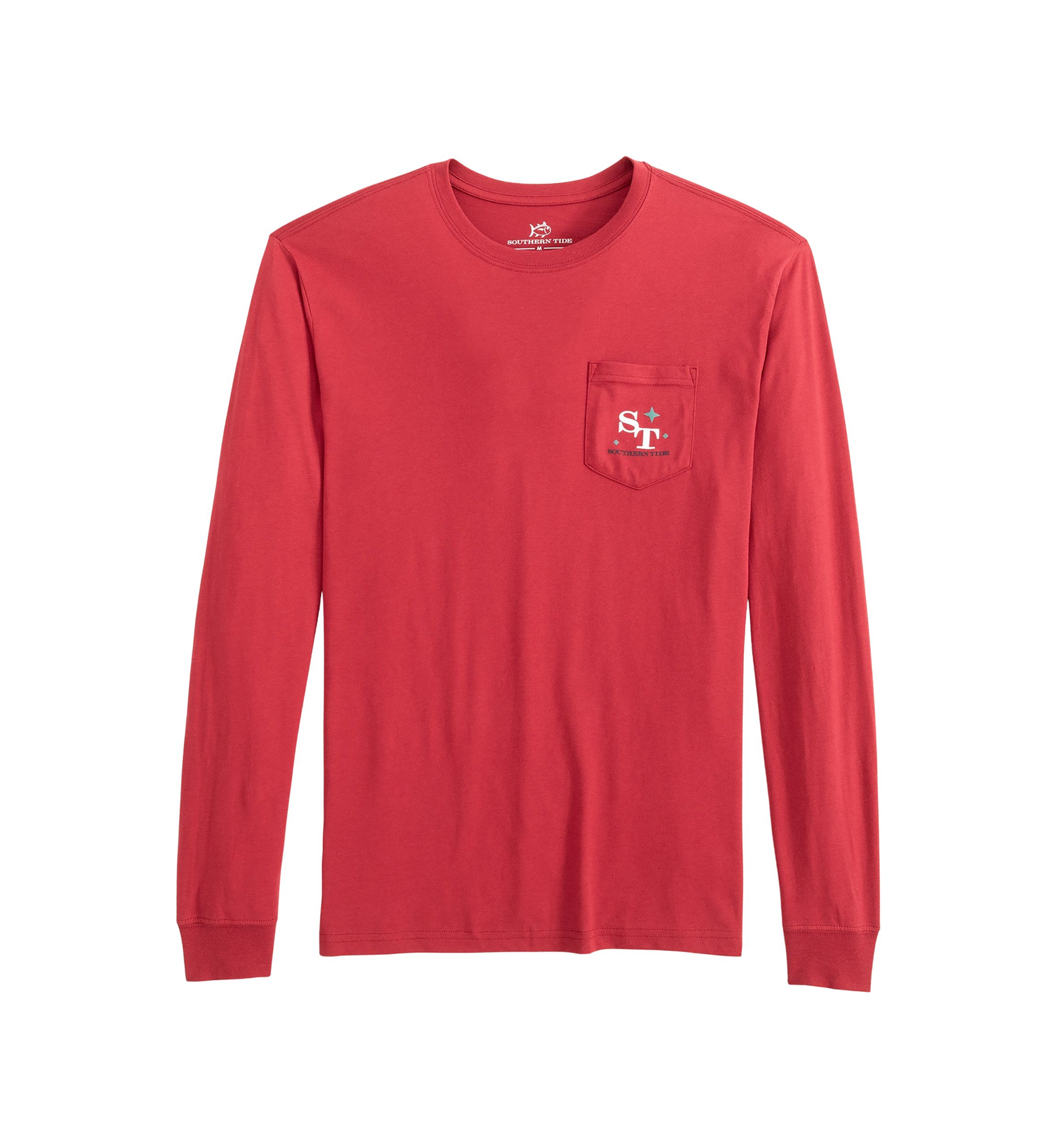 Deermas Tree Long Sleeve Graphic T-Shirt 
