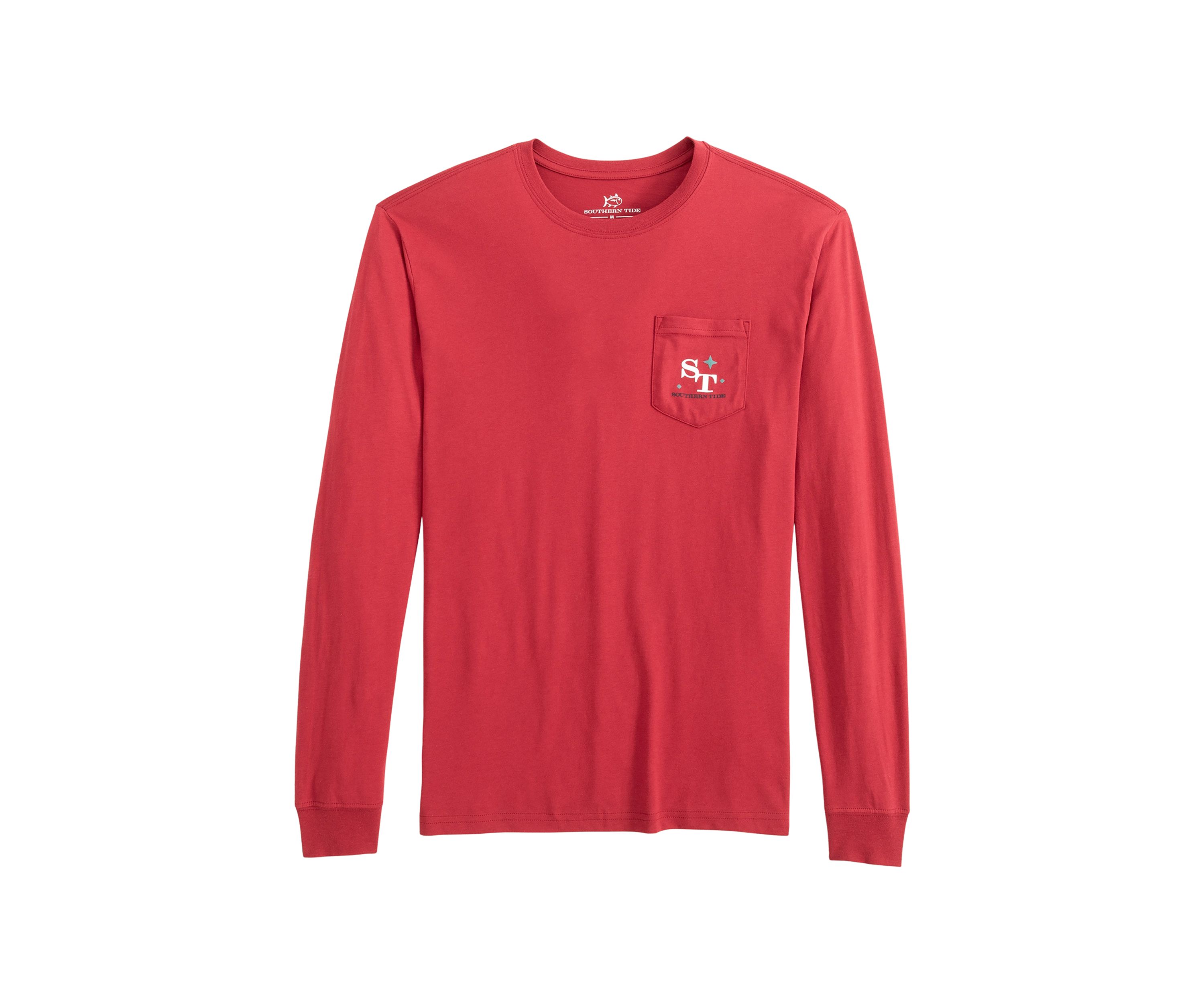 Deermas Tree Long Sleeve Graphic T-Shirt 