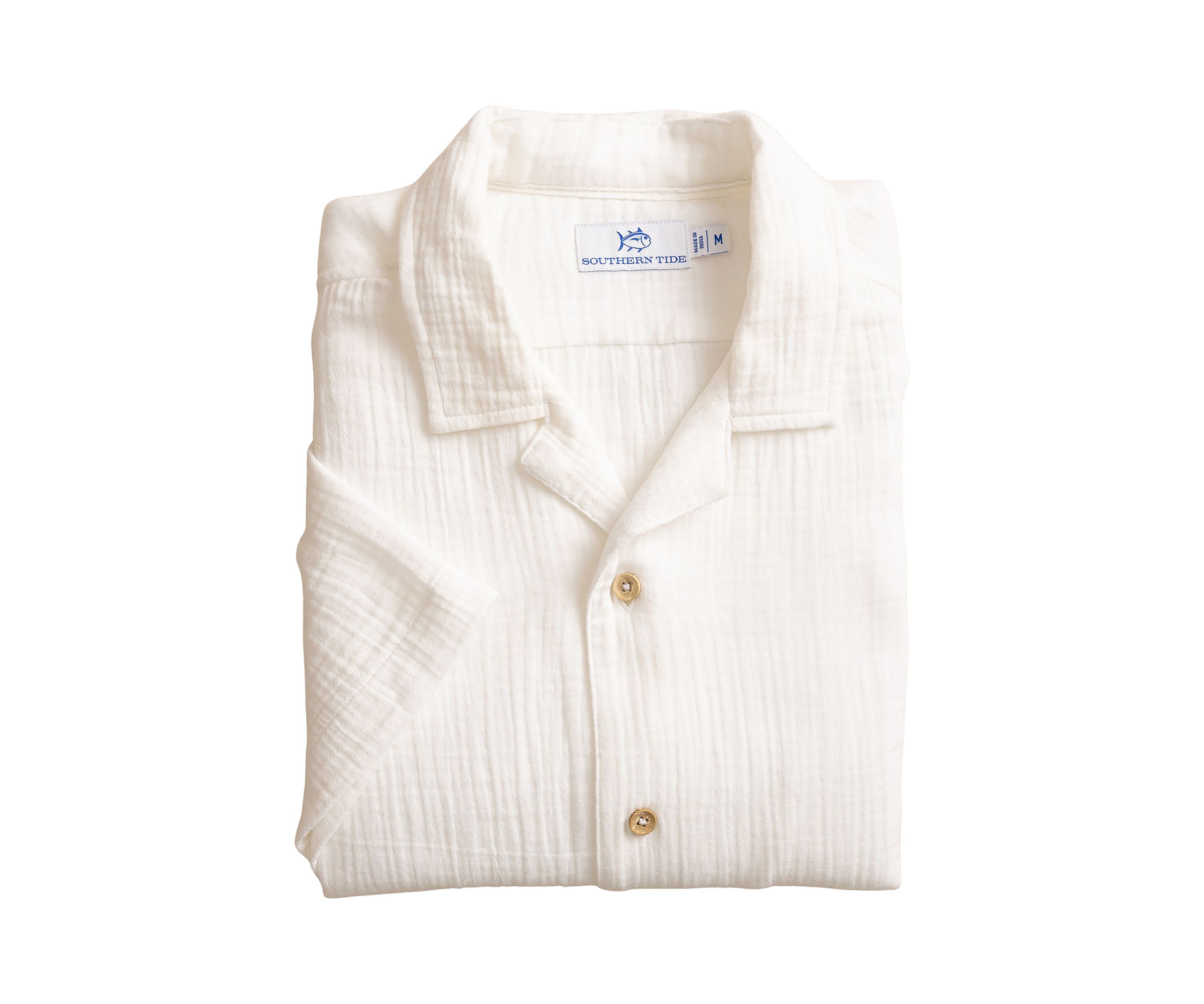 Mens Windrift Double Cloth Short Sleeve Camp Shirt