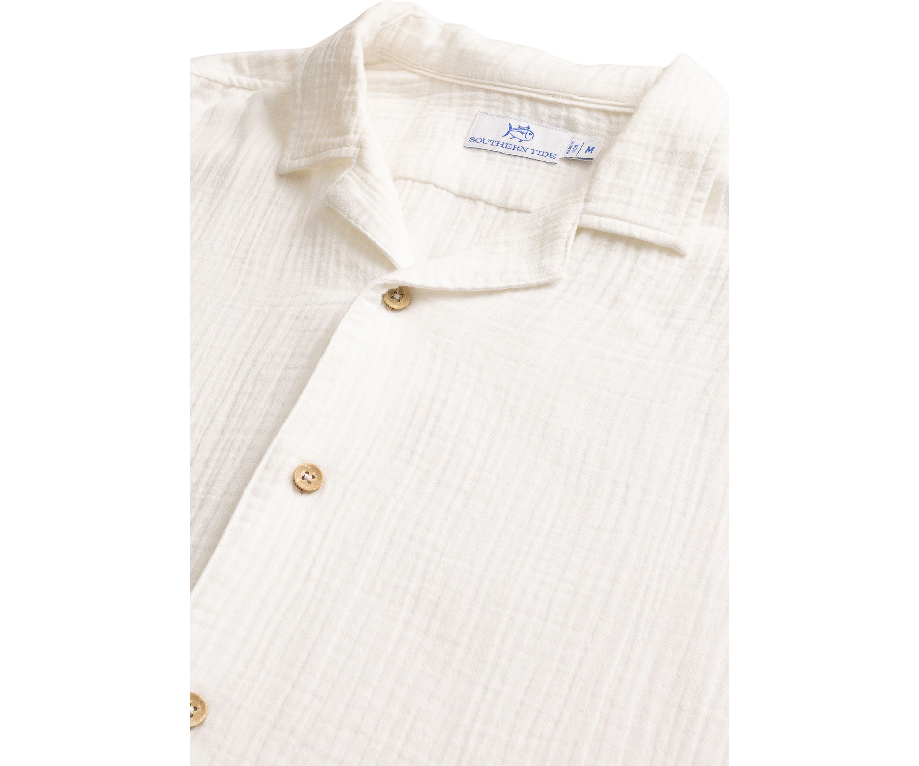 Mens Windrift Double Cloth Short Sleeve Camp Shirt