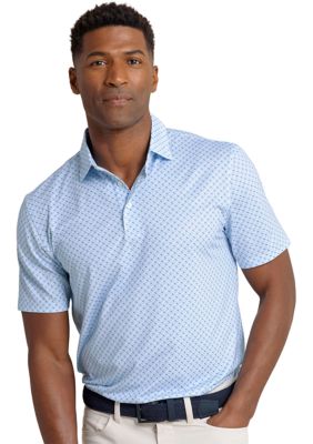 Southern Tide Men's Driver Fintastic Catch Printed Polo Shirt, 2XL