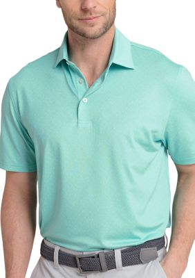 Southern Tide Men's Short Sleeve Driver Snazzy Scales Polo Shirt, Green, 2XL