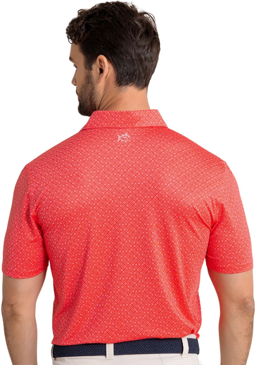 Short Sleeve Driver Snazzy Scales Polo Shirt