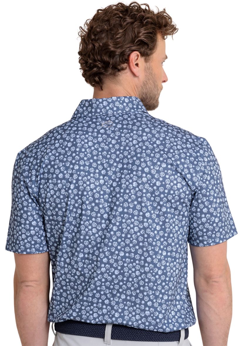 Mens Driver Blossom Bliss Printed Polo Shirt