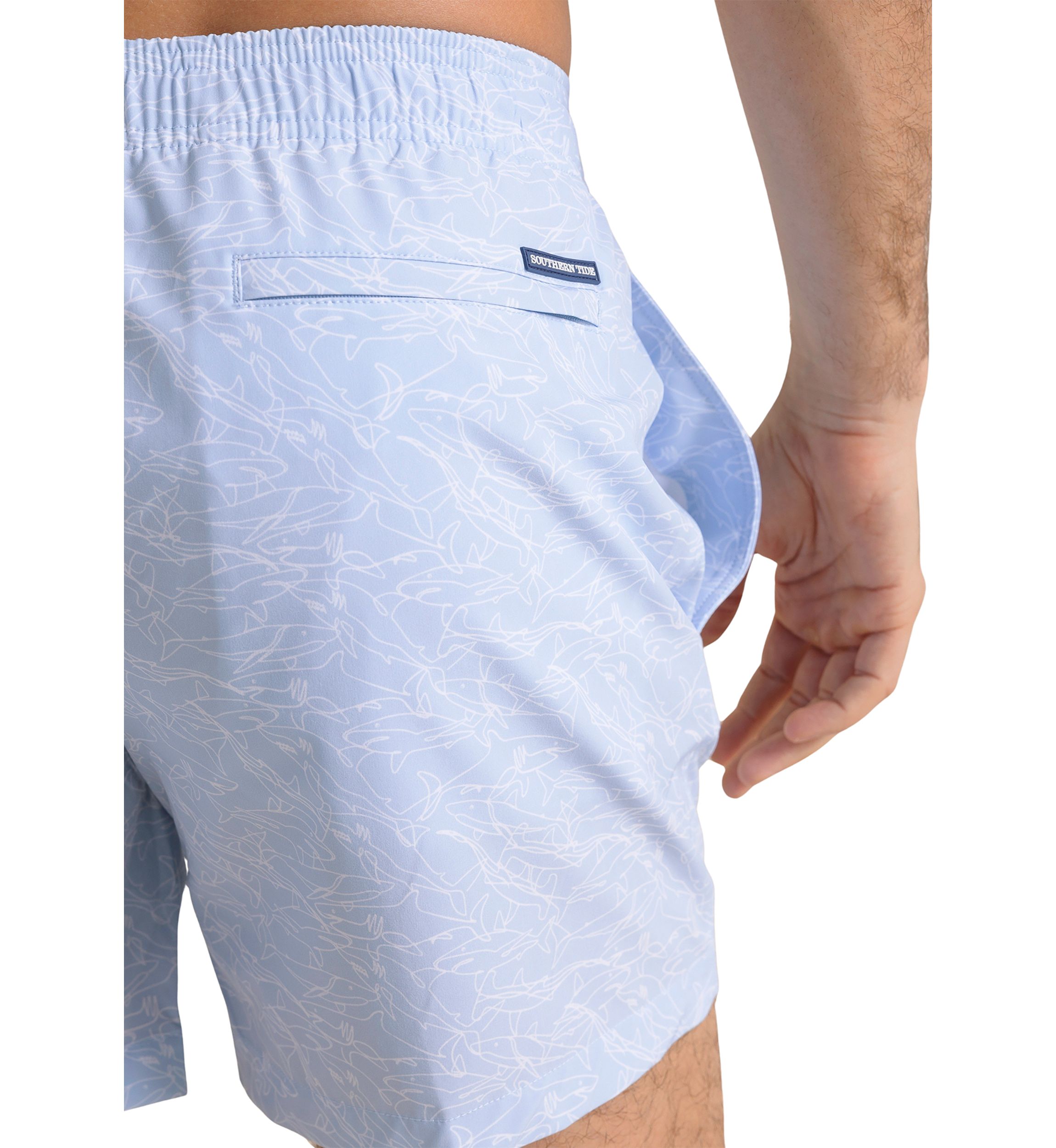 Mens Shark Bait Swim Trunks