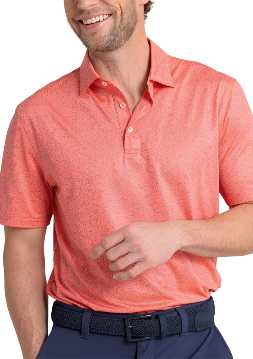 Short Sleeve Driver Pineapple Paradise Polo Shirt 