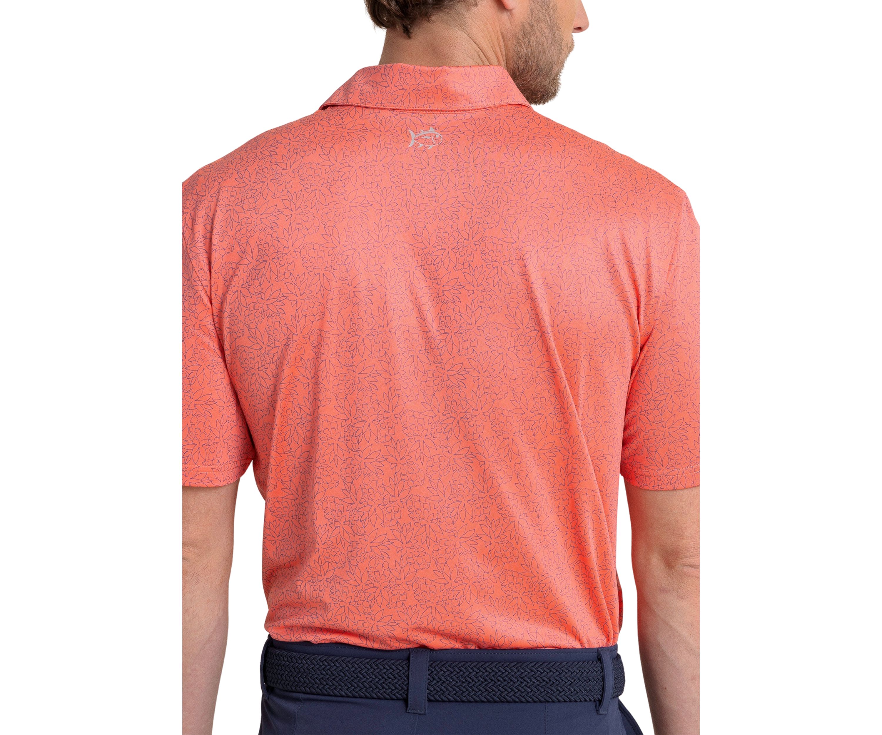 Short Sleeve Driver Pineapple Paradise Polo Shirt 