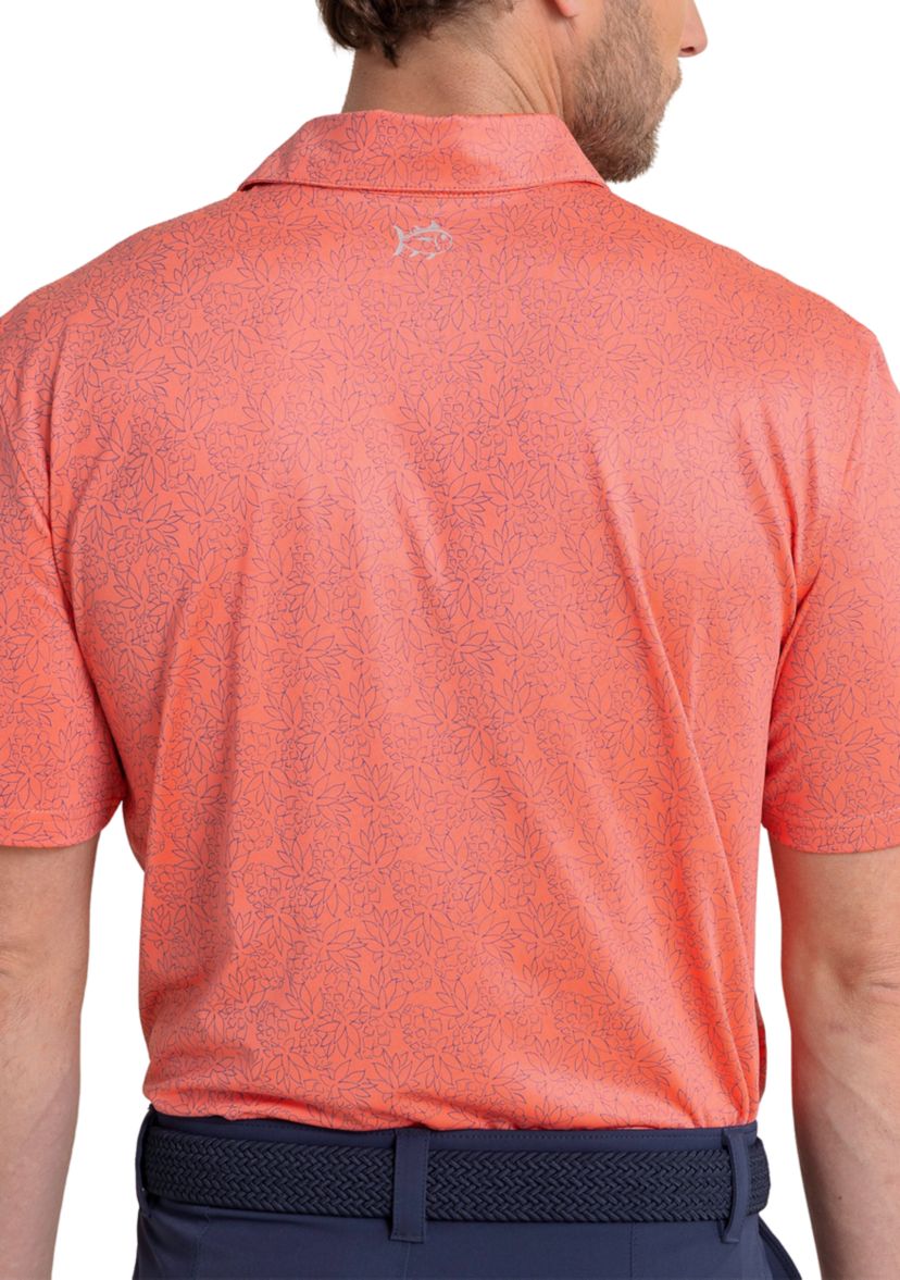 Short Sleeve Driver Pineapple Paradise Polo Shirt 