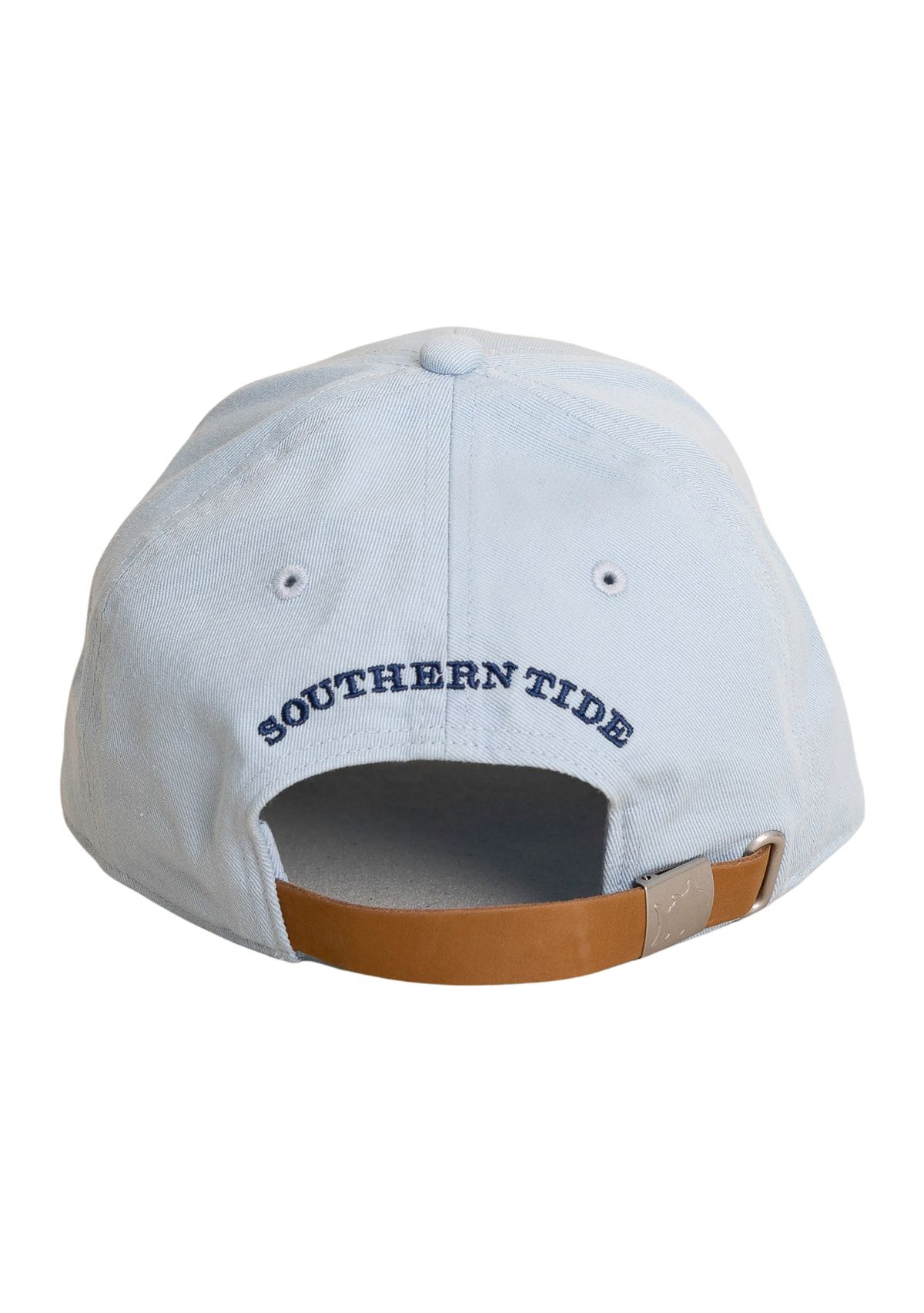Flag Logo Leather Strap Hat 