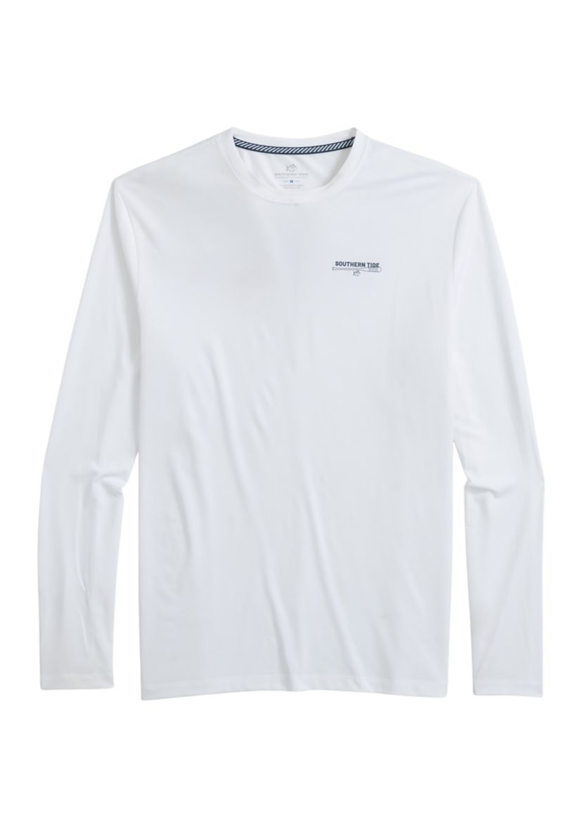 Oars and Stripes Long Sleeve Performance Graphic T-Shirt 