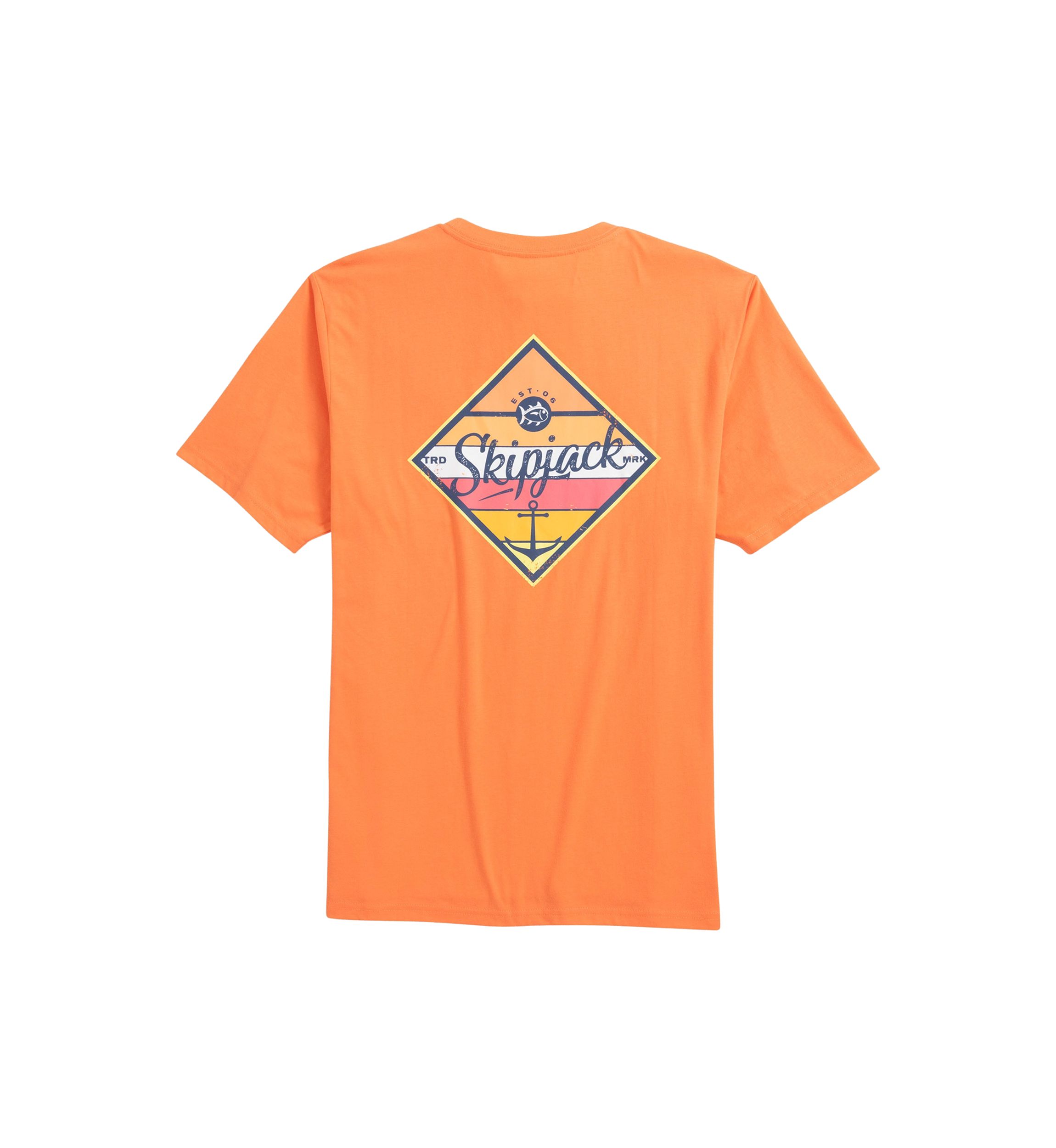 Short Sleeve Anchor at Sunset Graphic T-Shirt 
