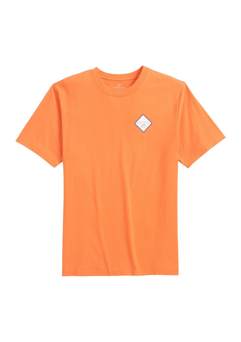 Short Sleeve Anchor at Sunset Graphic T-Shirt 