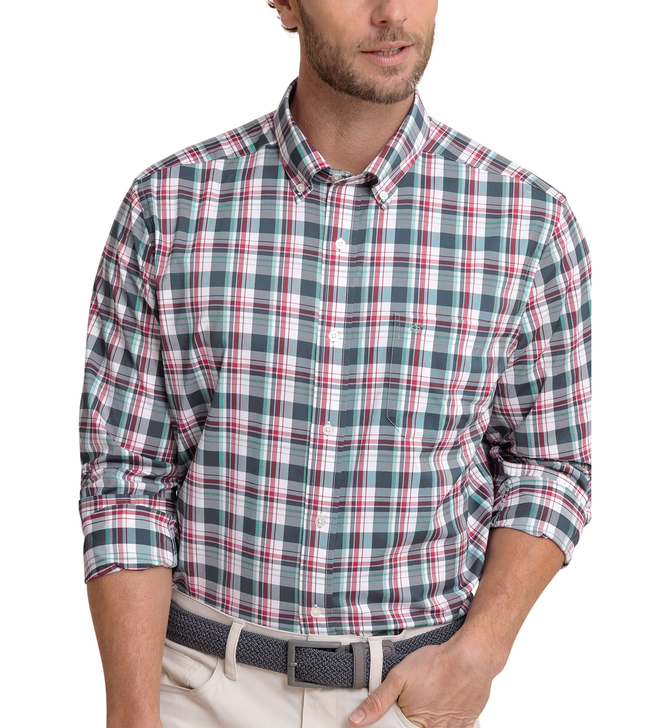 Breakwater Plaid Sportshirt 