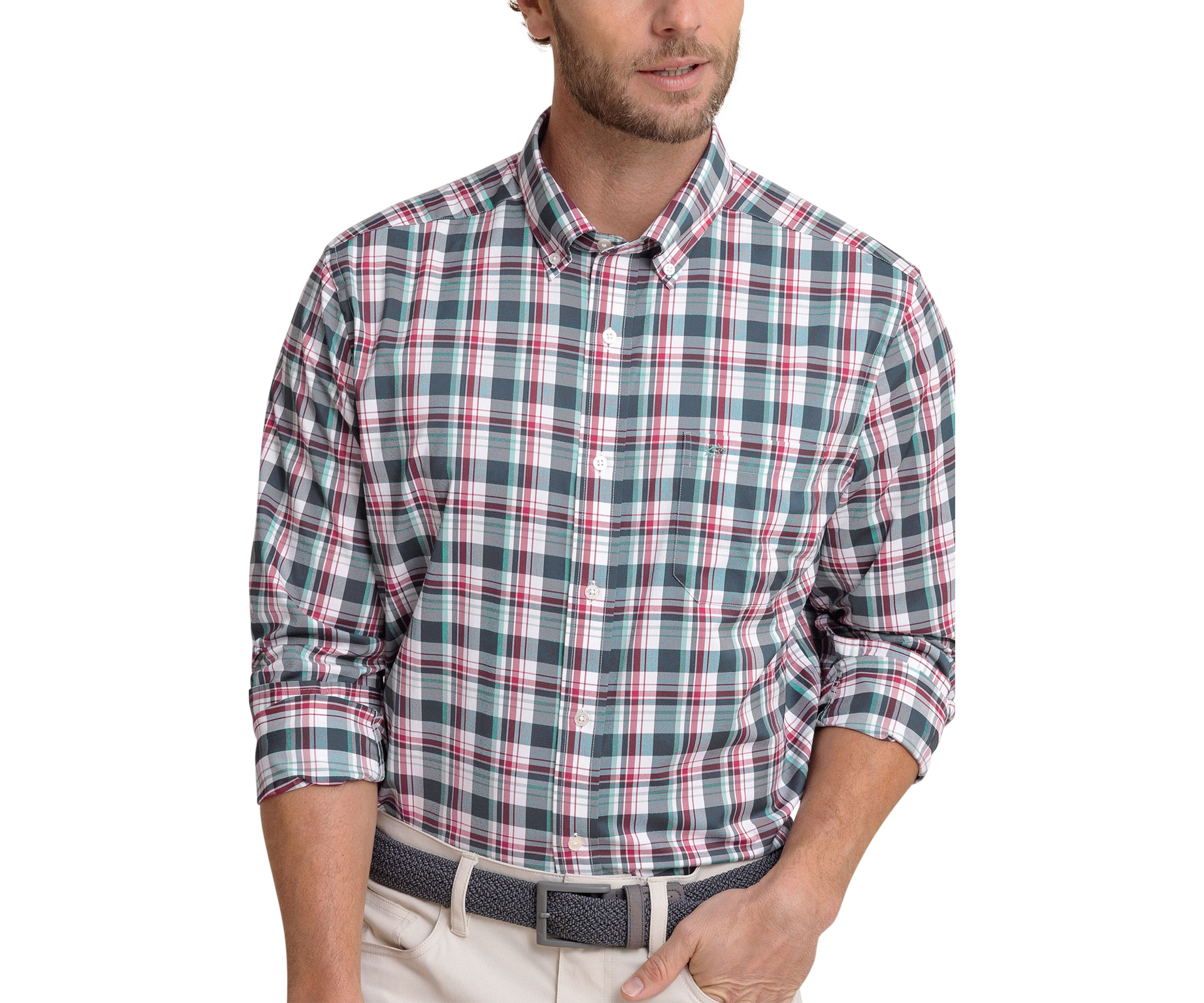Breakwater Plaid Sportshirt 