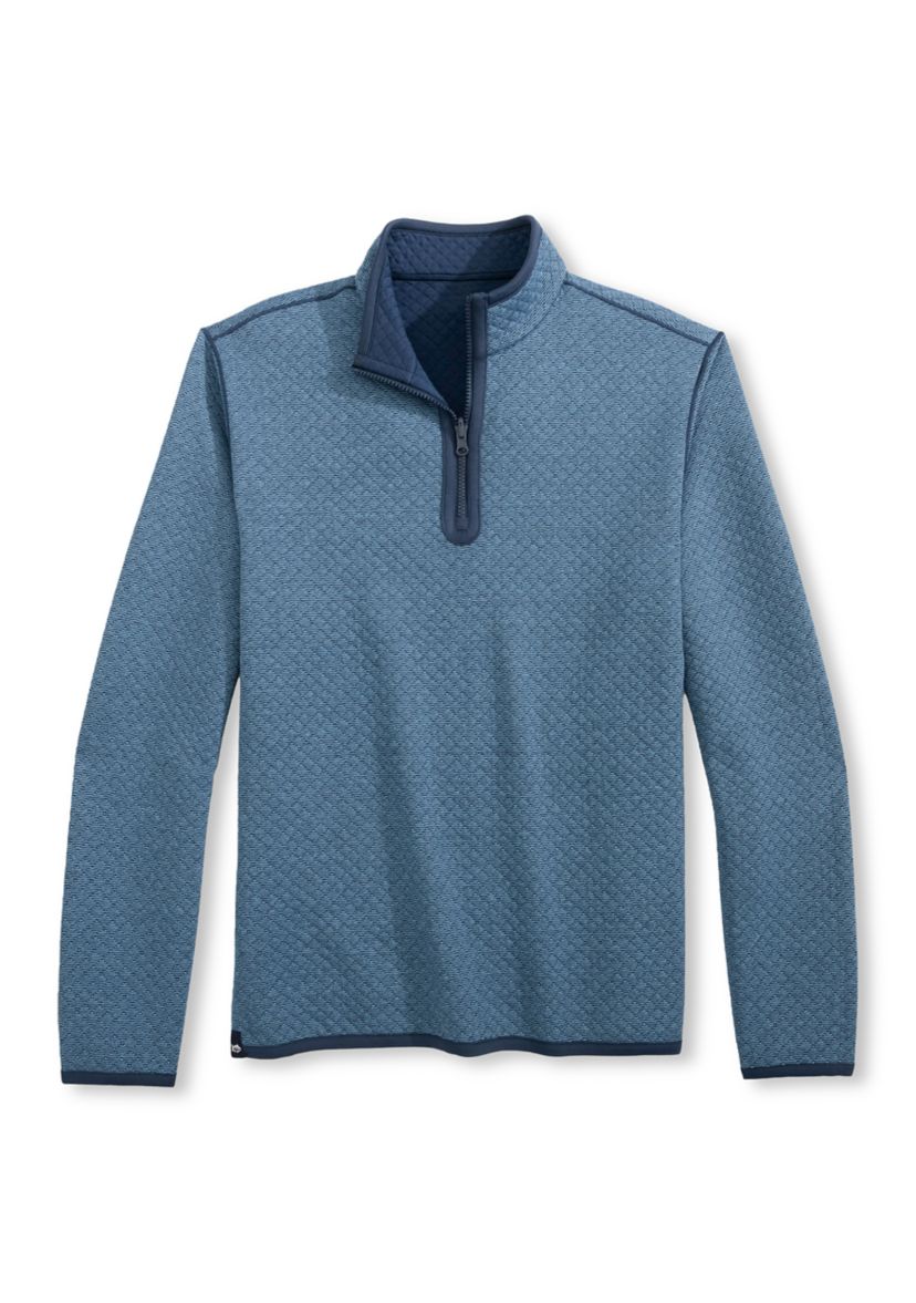 Mens Oak Island Reversible Quarter Zip