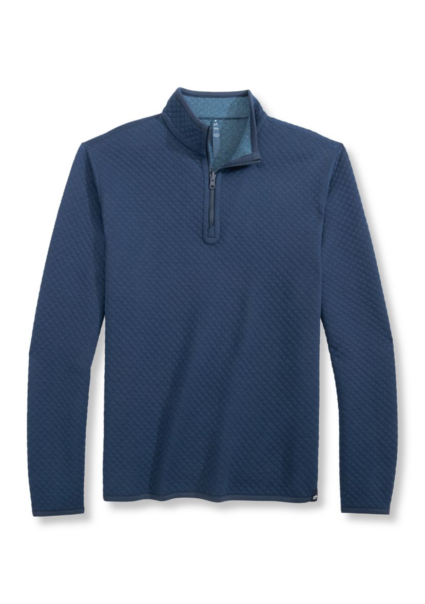 Mens Oak Island Reversible Quarter Zip