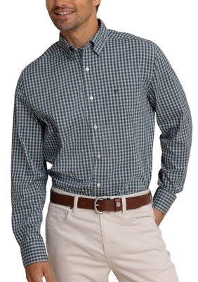 Southern Tide Men's Gordon Tartan Charleston Long Sleeve Shirt, 2XL