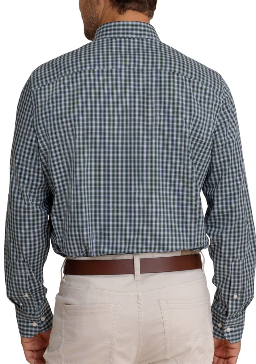 Mens Gordon Tartan Charleston Long Sleeve T-Shirt