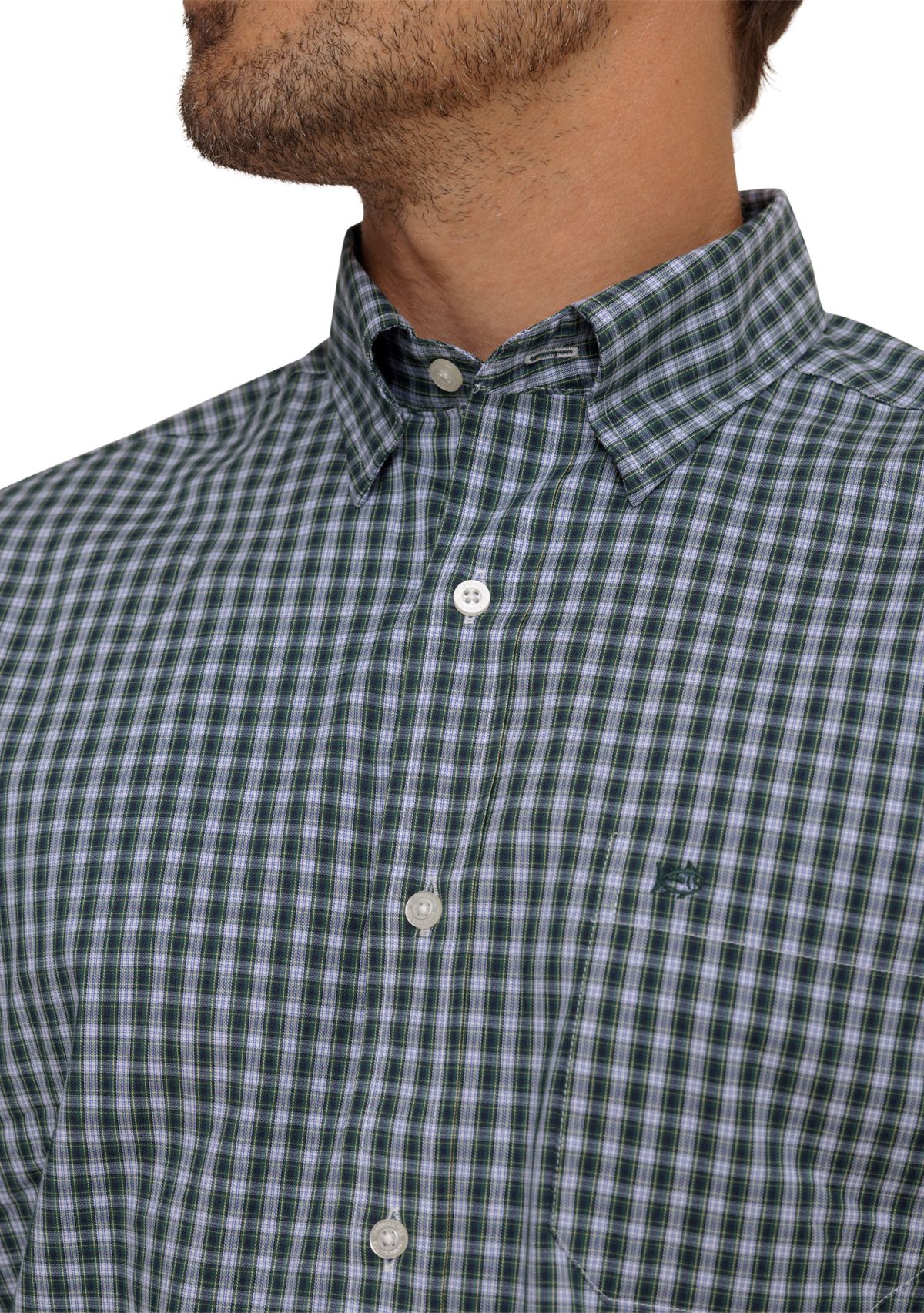 Mens Gordon Tartan Charleston Long Sleeve T-Shirt