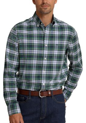 Southern Tide Men's Gordon Tartan Skipjack Long Sleeve T-Shirt, 2XL