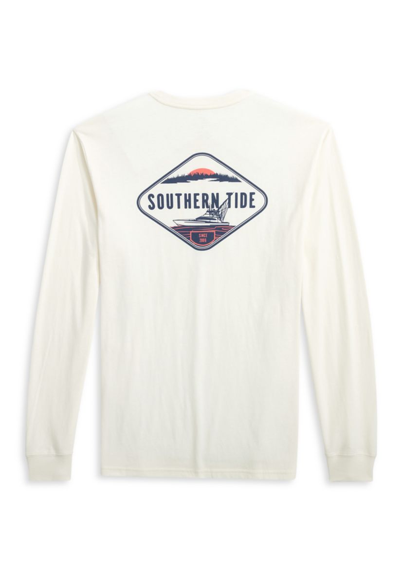 Marsh Boat Long Sleeve Graphic T-Shirt 