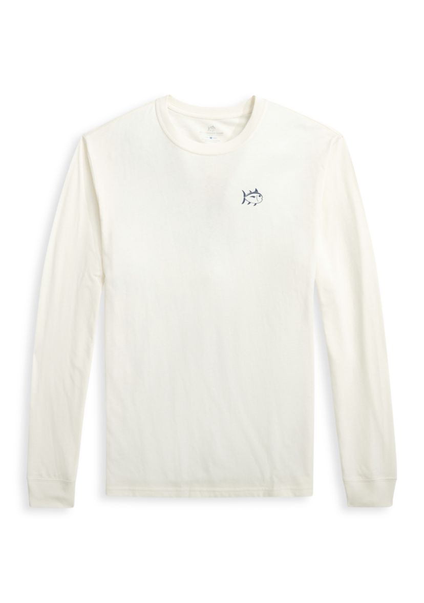Marsh Boat Long Sleeve Graphic T-Shirt 