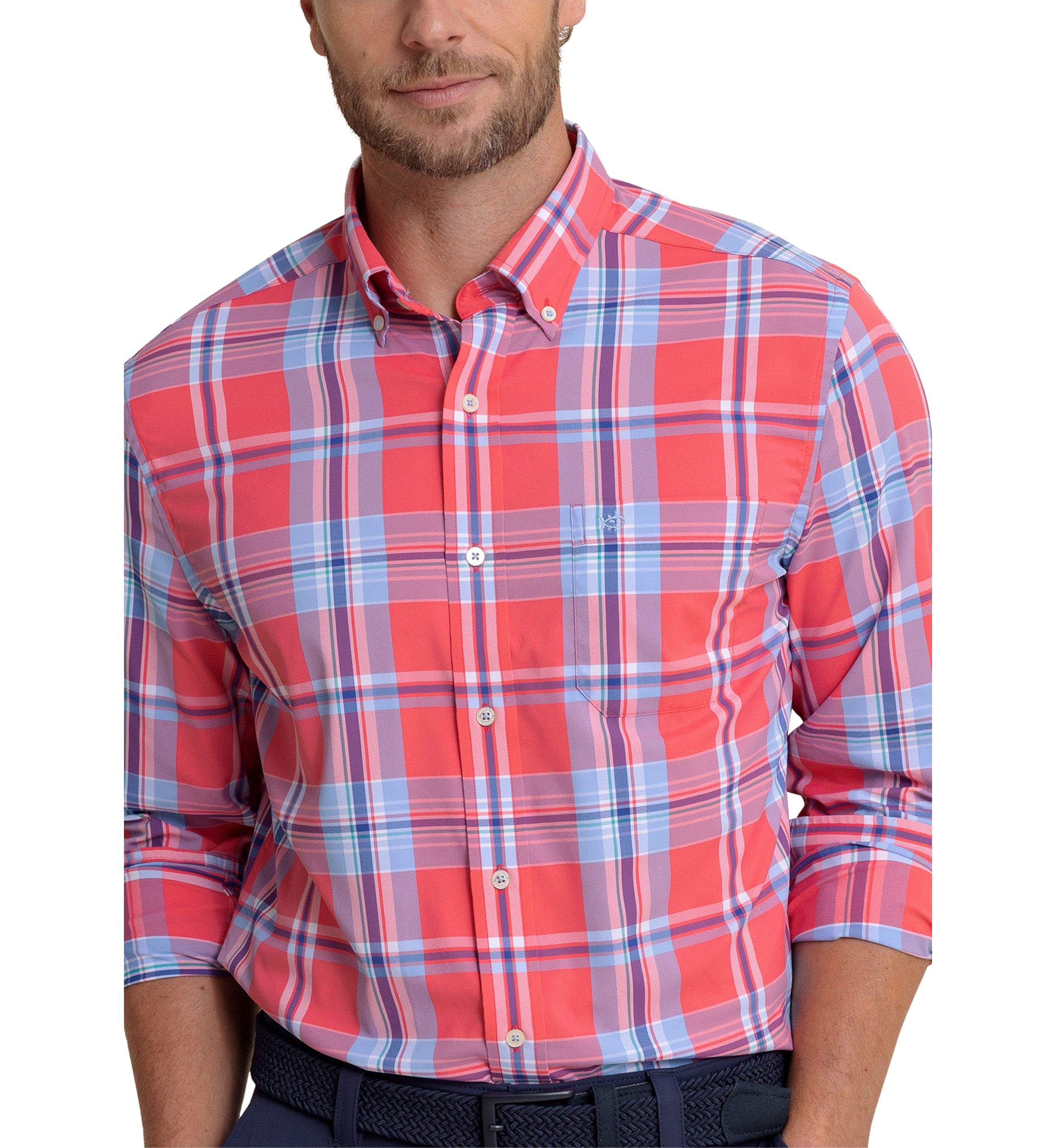 Greenview Intercoastal Button-Down Shirt 
