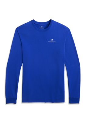 Southern Tide Men's Long Sleeve Skip Jack Light T-Shirt, Blue, Medium
