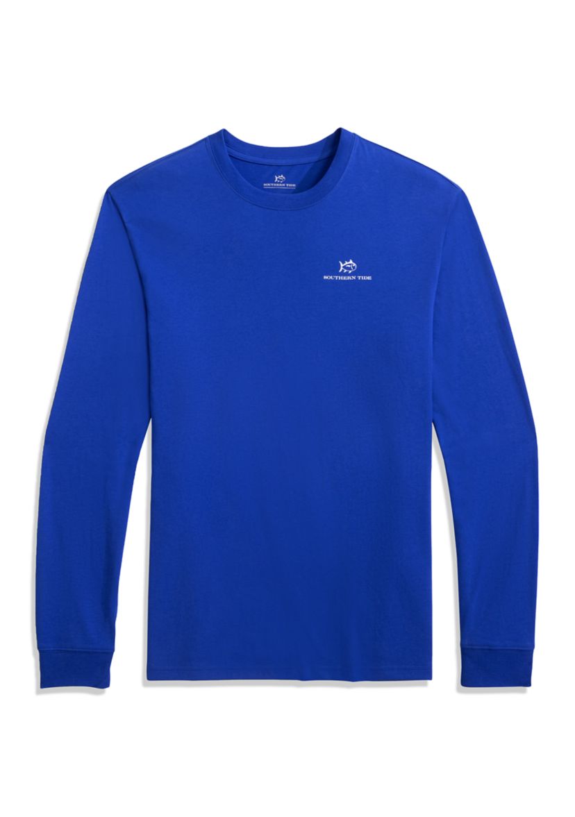Mens Long Sleeve Skip Jack Light T-Shirt