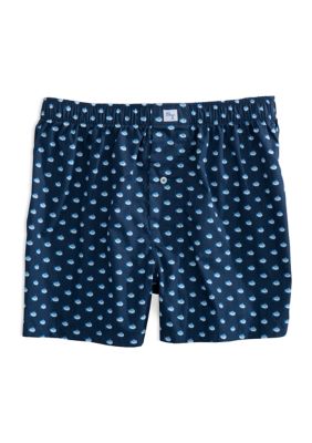 Southern Tide Men's Original Boxers, Navy Blue, Small