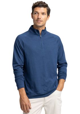 Southern Tide Men's Heather Quarter Zip Pullover